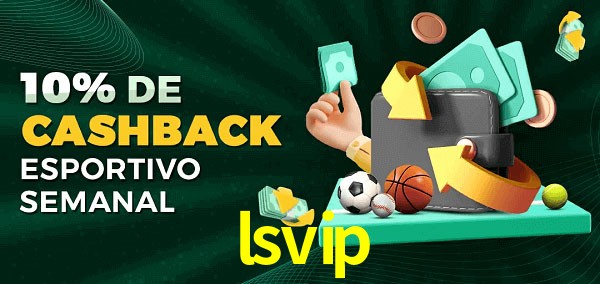 10% de bônus de cashback na lsvip